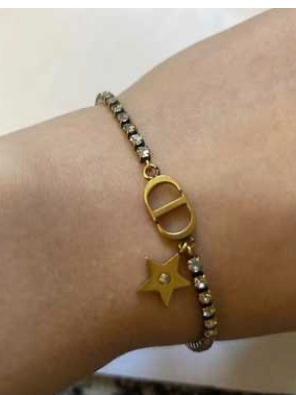 Dior lucky charm bracelet